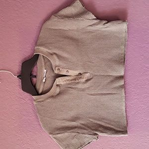 Zara Ribbed Crop Top